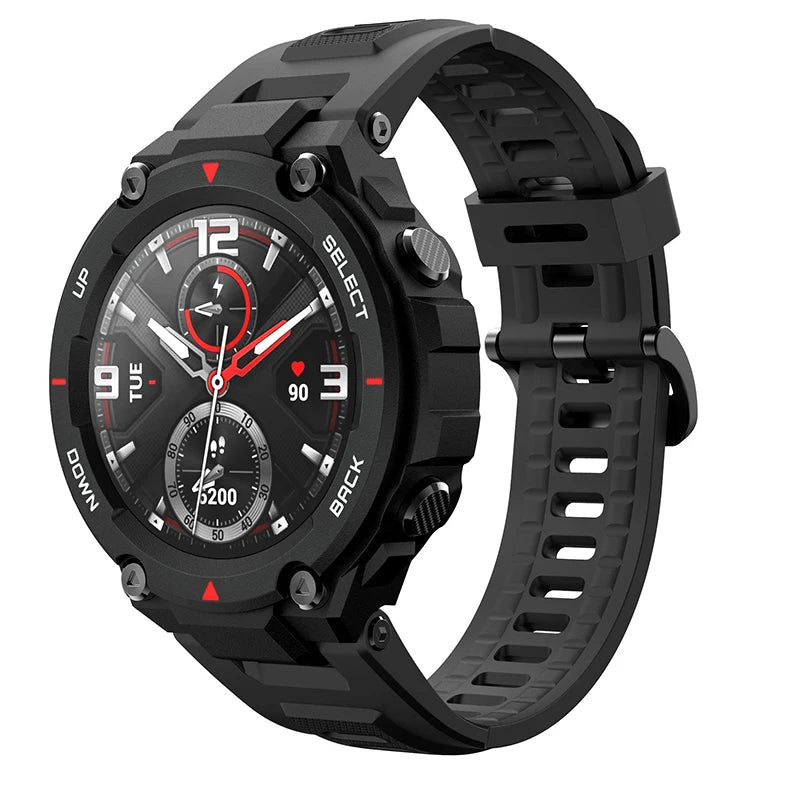 Soft Silicone Bracelet Strap for Huami Amazfit T-REX Sport Strap Replacement Watchband for Xiaomi Huami Amazfit T rex Pro Correa