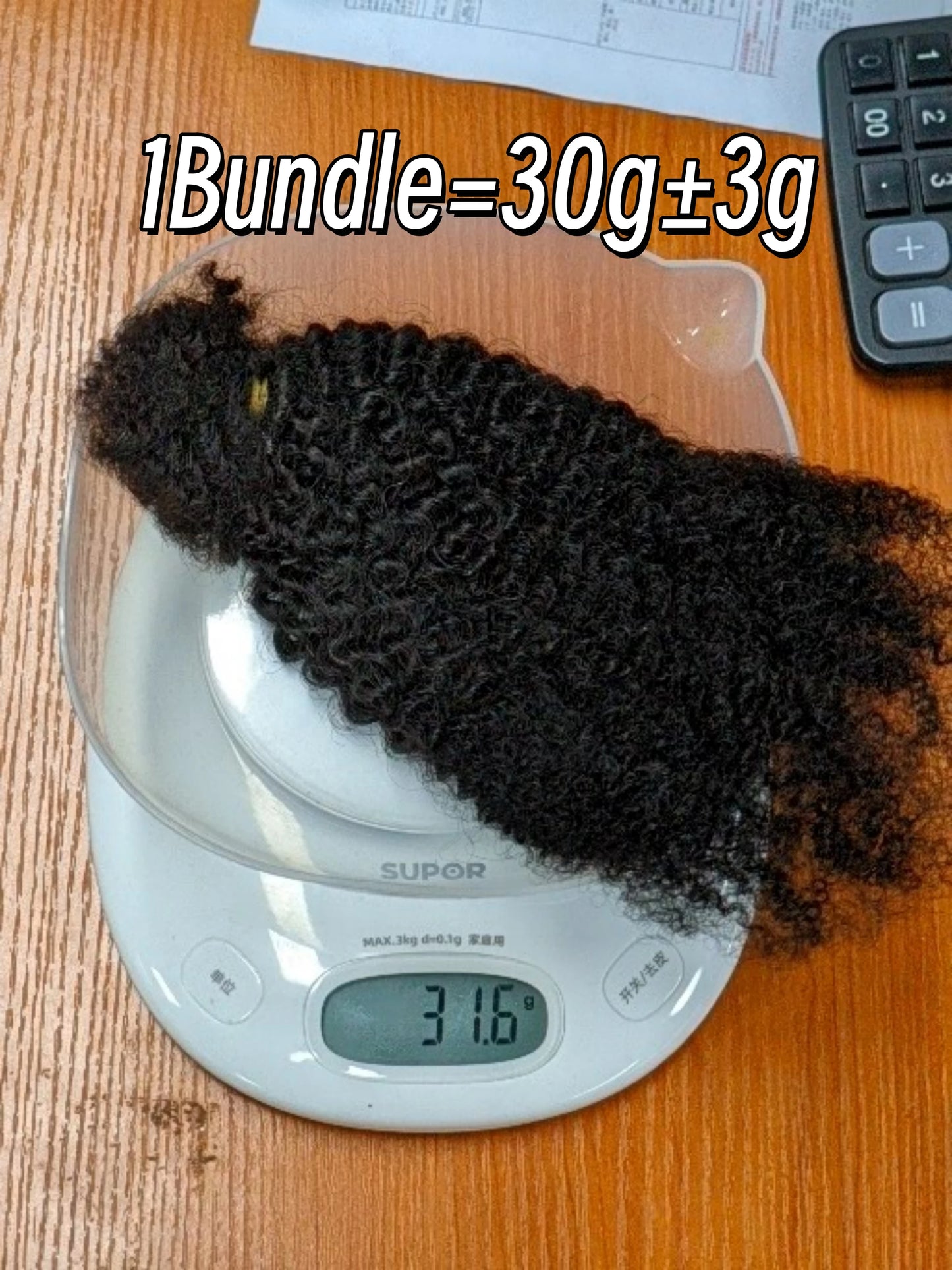 4C Kinky Twist Crochet Braiding Hair 100% Human Hair Bundles Curly Human Hair QVR Afro Kinky Bulk Hair for Dreadlocks Extensions