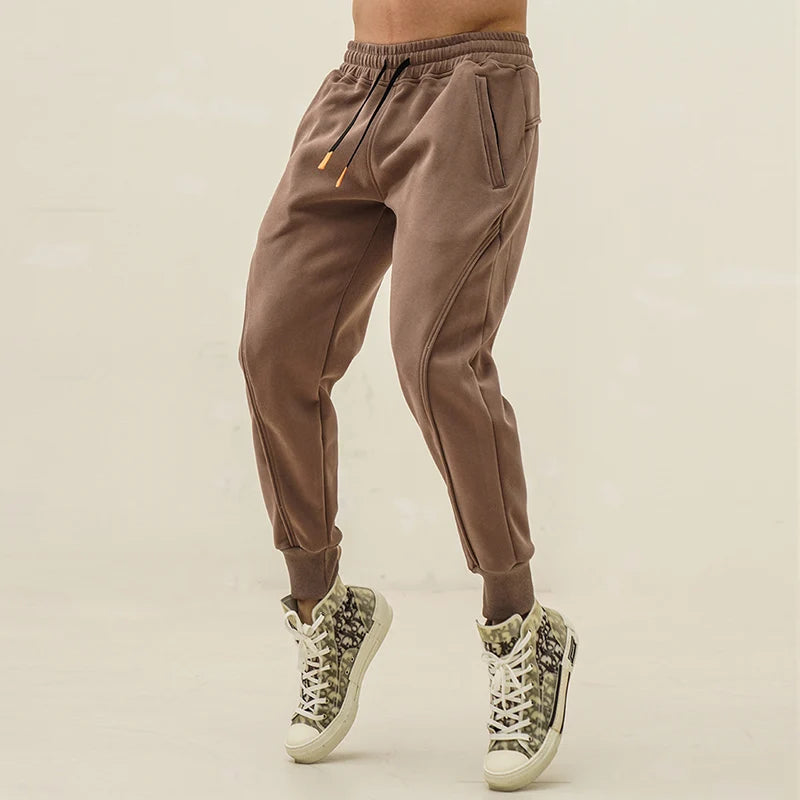 Men Casual Sport Pants Cotton Cargo Pants Trousers Men Jogger Training Gym Sweatpants Jogging Trackpants Men Clothing Streetwear