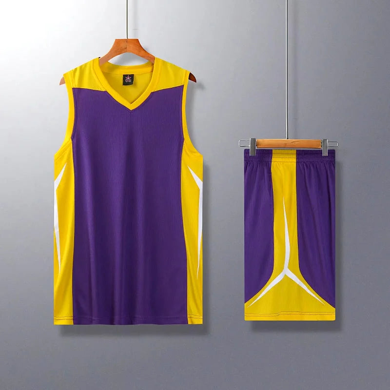 Sportswear Basketball Jersey Set Blank custom Men Women High quality Basketball Uniforms Sports Clothes College Basketball Jerse