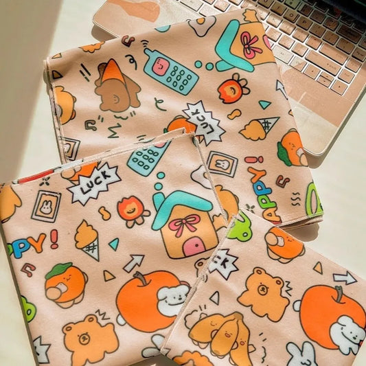 Reusable Folding Cosmetic Bag Wrap Around Pouch Photographic Equipment Accessories Camera Protective Cover 2 Size