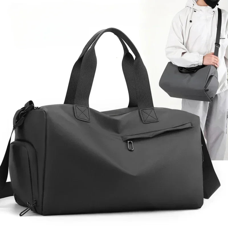 Fashion Travel Bags For Women Large Capacity Men's Sports bag Waterproof Weekend Sac Voyage Female Messenger Bag Dry And Wet