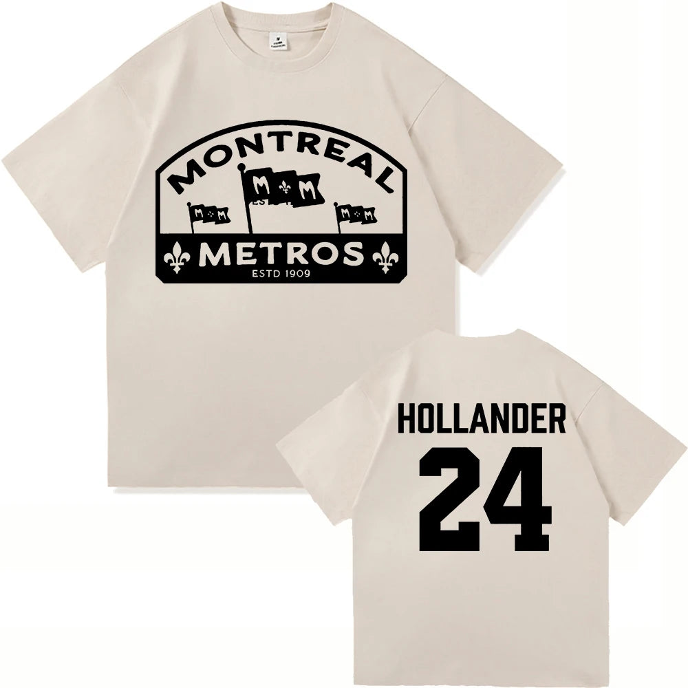 24 Hollander Montreal Voyageurs ClubT Shirt Fashion Men/Women TV Heated Rivalry Ilya Rozanov 81 T-Shirt High Quality Tees Shirts
