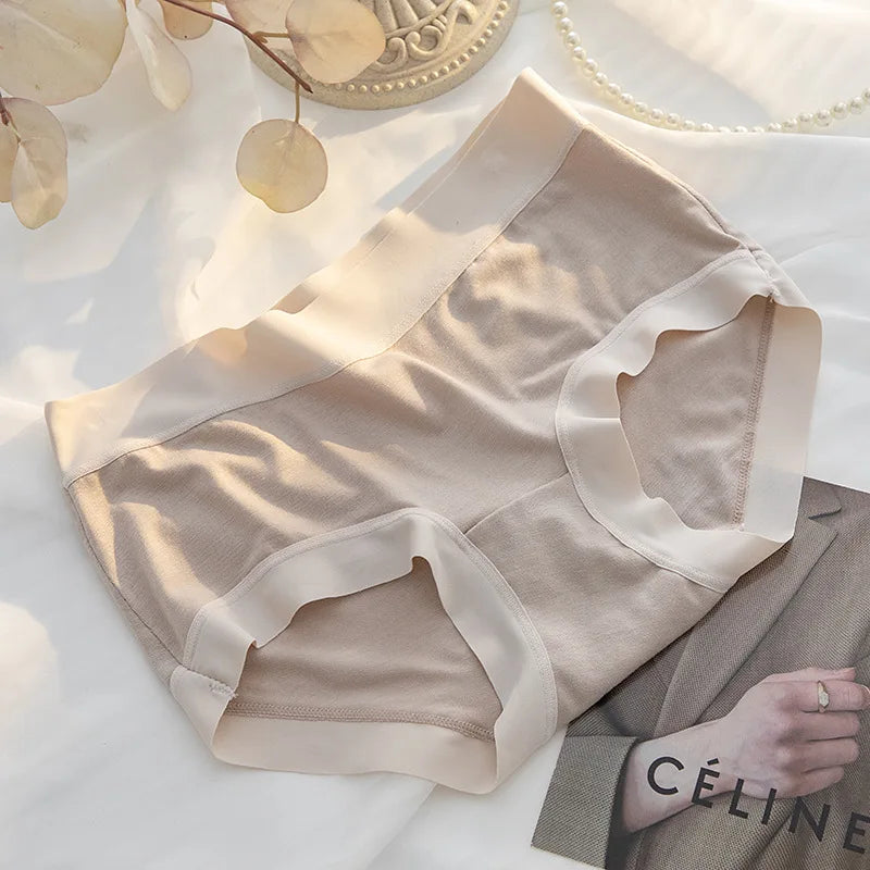 M-XL Women's Modal Panties Seamless Underwear Cotton Breathable Female Underpants Girls Briefs Plus Size Sexy Intimates Lingerie