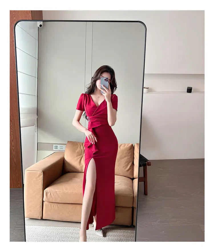 Sexy Evening Dress for Women in 2025 Slim and Slim Nightclub