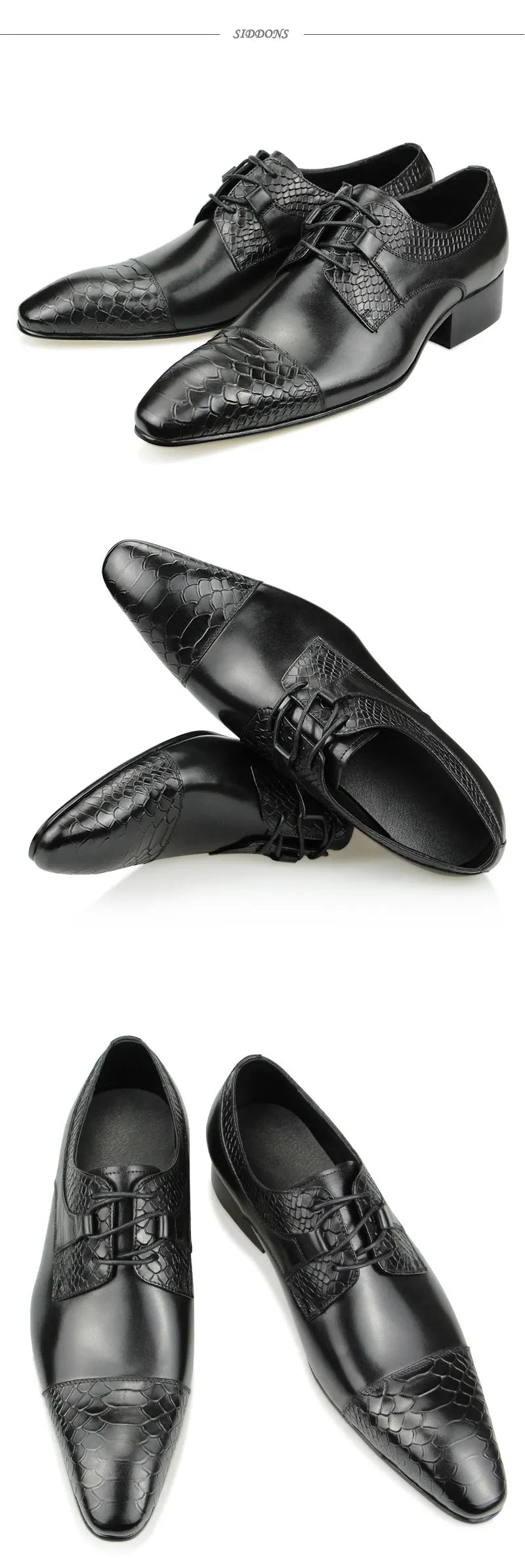 Luxury Wedding Red Shoes For Men Lace Up Fashion Derby Shoes Formal Business Office Genuine Leather Pointed Toe Dress Man Shoe