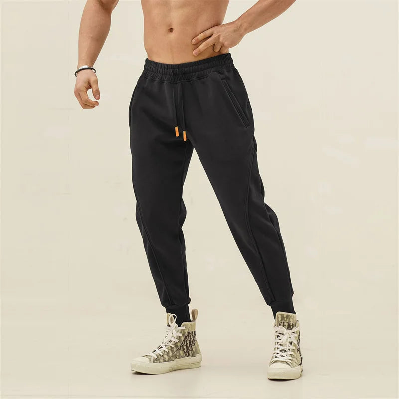 Men Casual Sport Pants Cotton Cargo Pants Trousers Men Jogger Training Gym Sweatpants Jogging Trackpants Men Clothing Streetwear