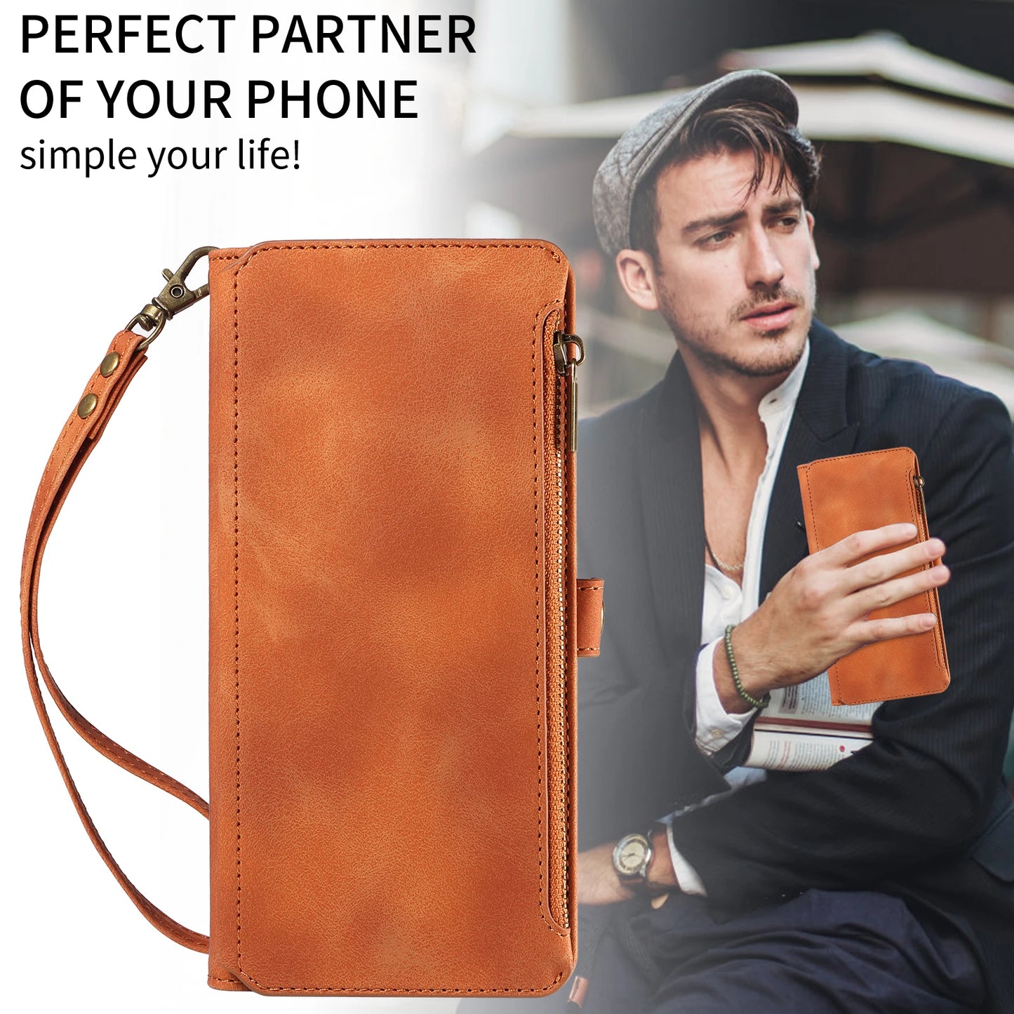 For Xiaomi Redmi Note 15 14 13 15C Poco X7 Pro F5 12 13C 14C 13T 15T Plus 5g Cases 4g Leather Wallet Card Holder Flip Phone Bags
