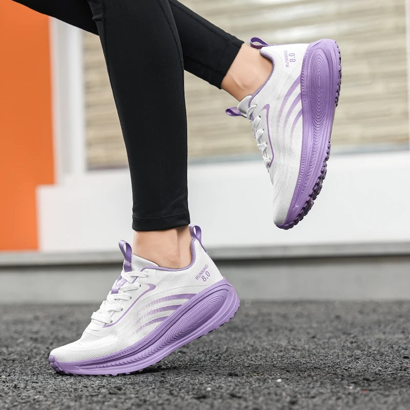 ELUVA High Quality Sports Shoes for Men Casual Platform Running Sneakers Men Trainer Breathable Walking Jogging Shoes Women