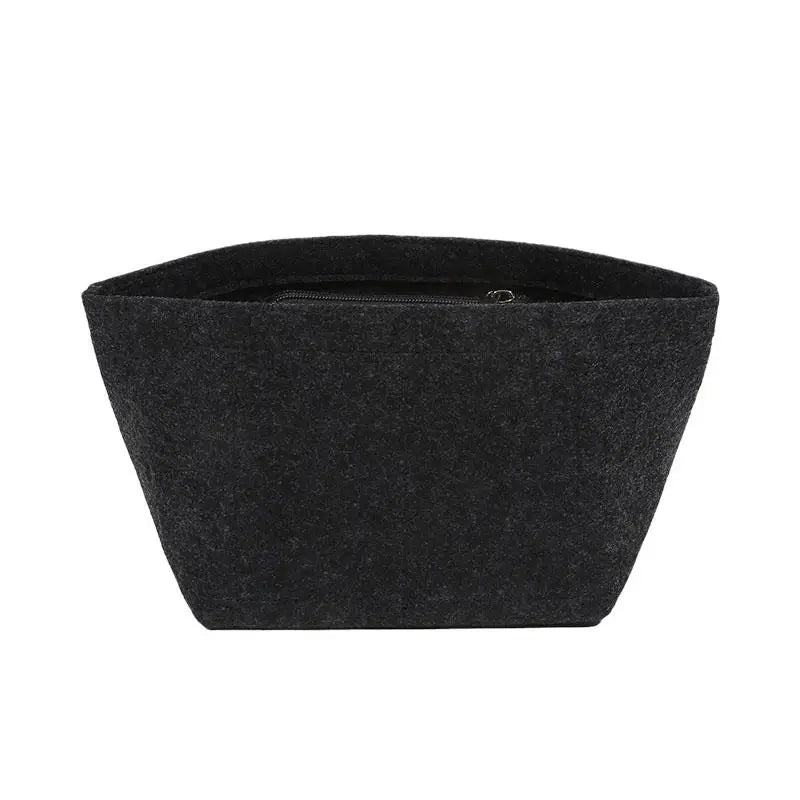 Multi-Pocket Felt Insert Bag Organizer Makeup Organizers Liner Perfect for Women Handbags Bucket Bag Bag Accesories Cosmetic Bag