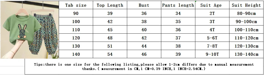 Children Clothing Sets Boys Girls 2023 Summer Mother Kids Clothes Cotton T-shirt Short Sleeves Trousers 2pcs Suit Baby Clothes