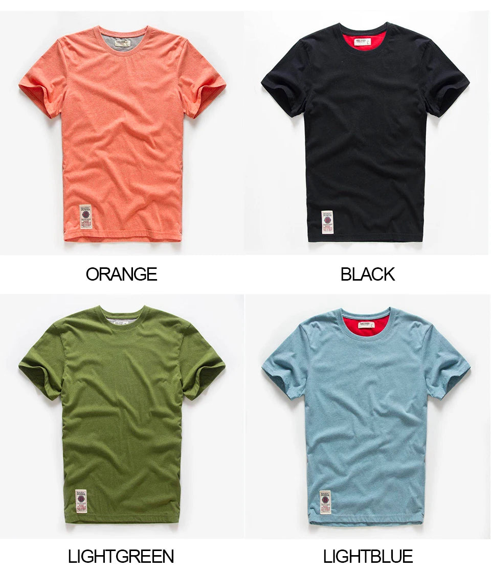 T shirt for men Men Clothing streetwear autumn Y2k T shirts Cotton Oversized T shirt O-neck Short-sleeve Tee Basketball Gym Tops