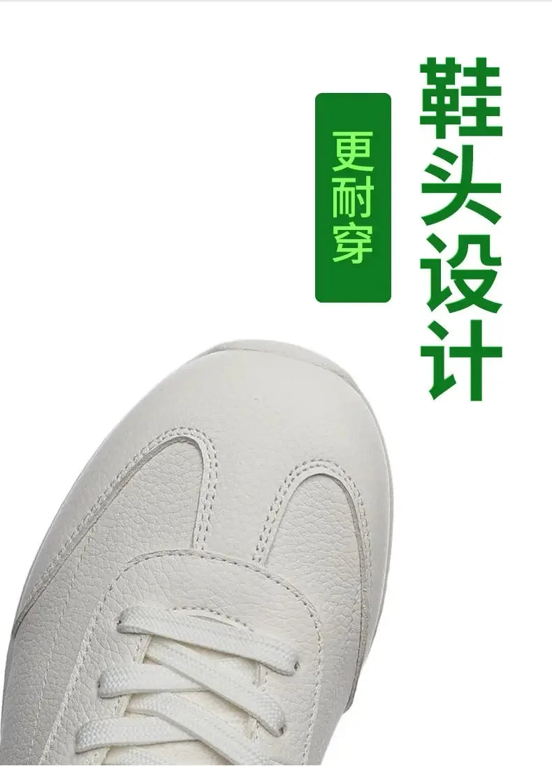 Non slip sneakers simple elegant style soft wear resistant sole lightweight breathable casual trainers for men women streetwear