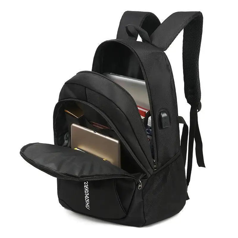 Men's and women's large-capacity trendy outdoor travel casual backpacks and schoolbags, airplane cabin backpacks