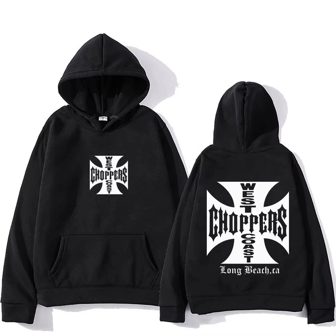 Paul Walker West Coast Choppers Hoodie Men Women's oversized Fashion Top hip hop Clothes Fleece Long Sleeve vintage Sweatshirt BAZAARHUBO