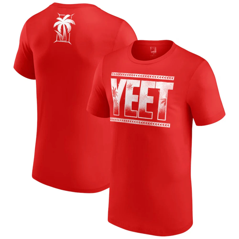 Jey Uso Yeet Wrestling Sports T-Shirt Men Hot Sale New Summer Women Short Sleeve Tops Shirts Children
