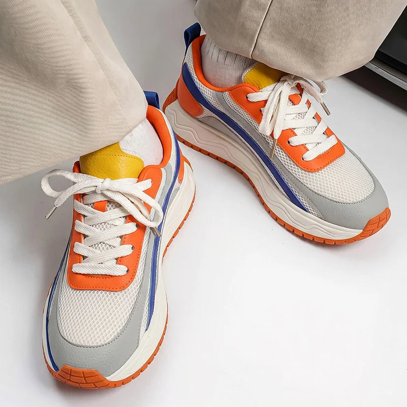 Brand Protection 2026 New Men's Lightweight Non-slip Breathable Wear-resistant Running Sports Fashion Versatile Casual Shoes
