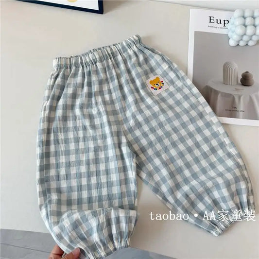 Baby Boys And Girls Summer New Style Casual Trousers Children's Clothes Loose Kids Harem Pants Popular Design Child Long Pants