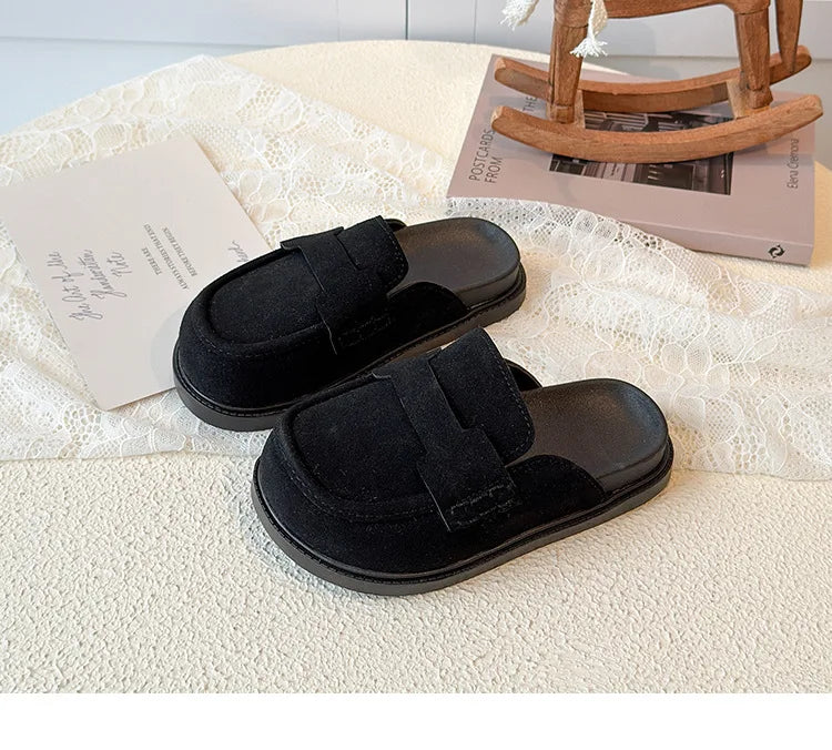 Children Casual Shoes for Girls Boys 2026 Autumn New Fashion Korean Style Soft Bottom Anti-slippery Versatile Catwalk Loafer