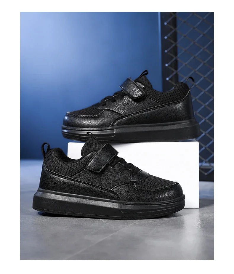 Children's Sneakers Kids Fashion Design White Non-slip Casual Shoes for Boys Girls Hook Breathable Sneakers Toddler Outdoor Shoe