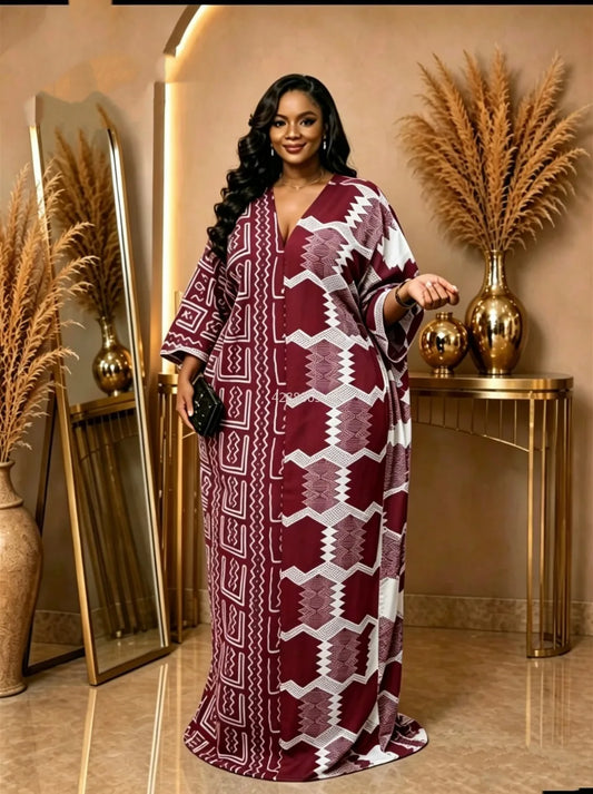 Elegant African Dresses for Women Abayas Boubou Robe Traditional Africa Loose Gown Plus Size Evening Party Long Dress Outfits