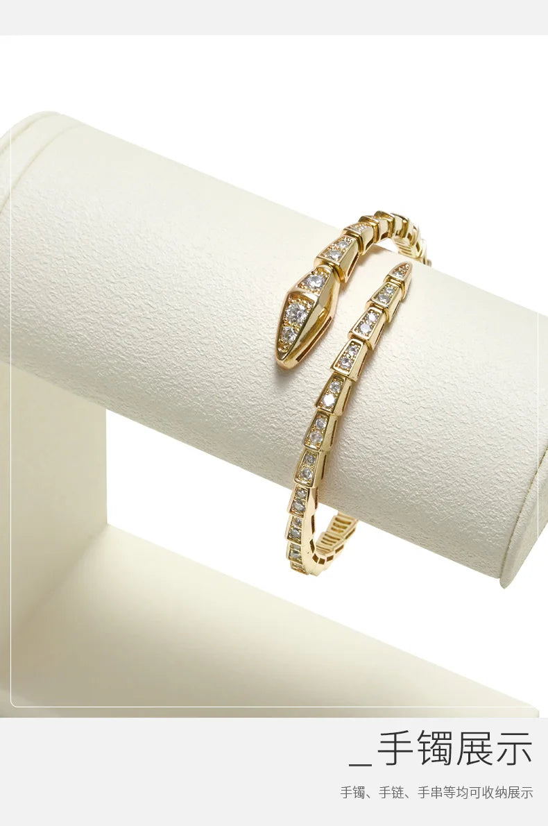 High end showcase jewelry display props, rings, necklaces, earrings display racks, counters, jewelry display sets, and tables