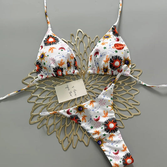 2026 Sexy Bikini Swimsuit New Model Separate Female Beach Swimwear Trendy Elegant Fashionable Pool Party Beachwear