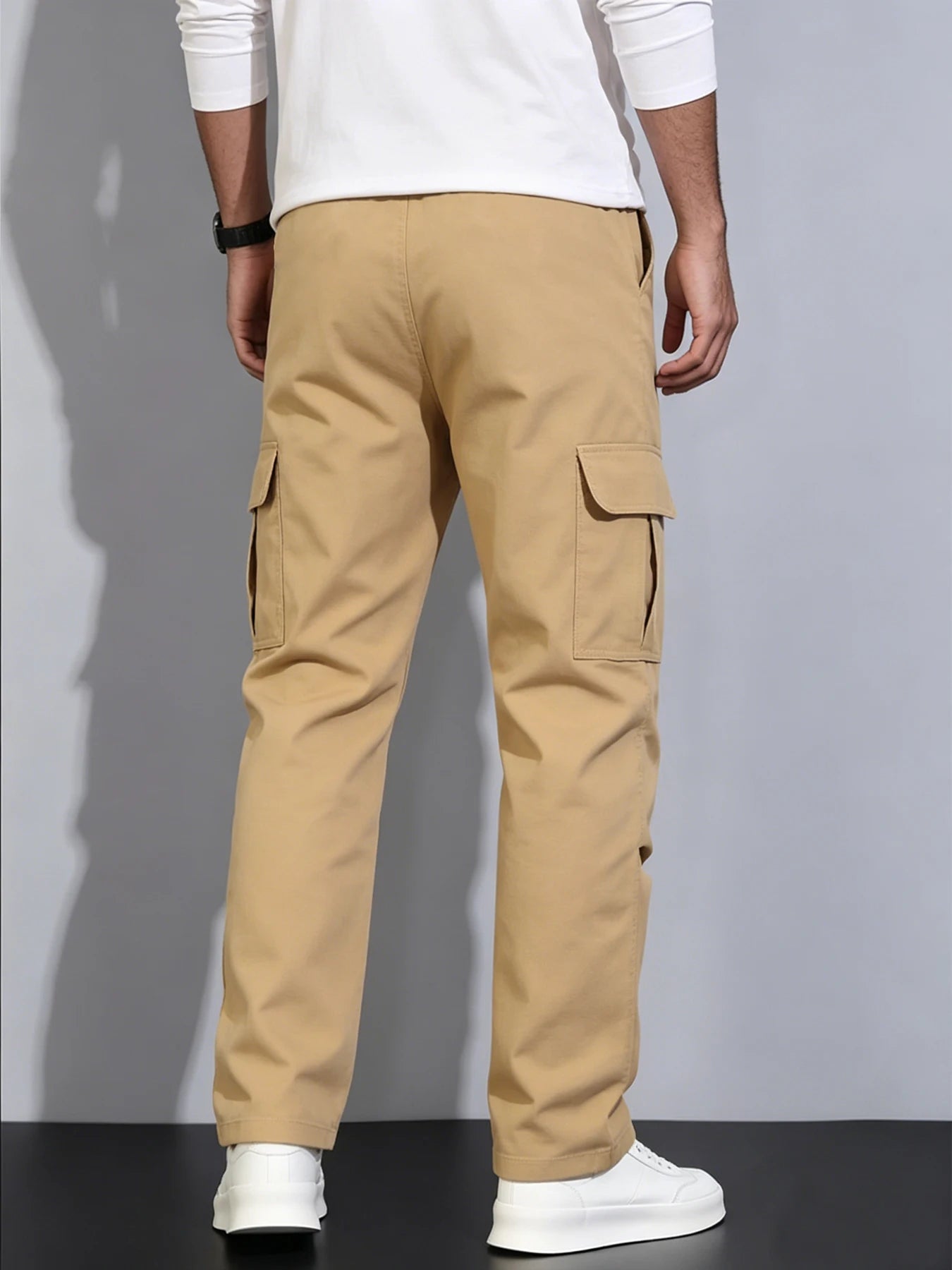 Men's Summer Minimalist Utility Commuter Cargo Pants, Urban Casual Sports Style, Wear-resistant Wrinkle-resistant Quick-dry 4-wa