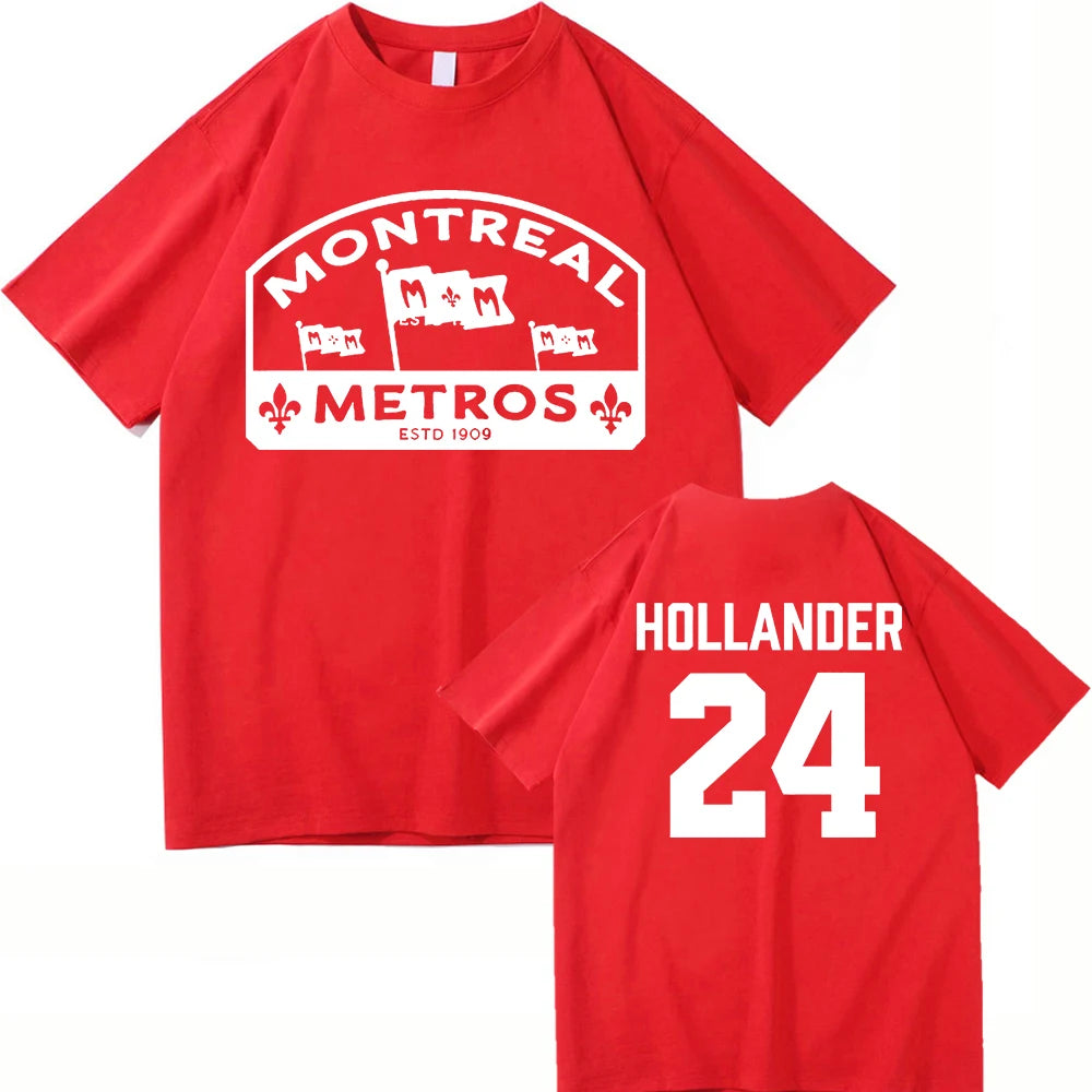 24 Hollander Montreal Voyageurs ClubT Shirt Fashion Men/Women TV Heated Rivalry Ilya Rozanov 81 T-Shirt High Quality Tees Shirts