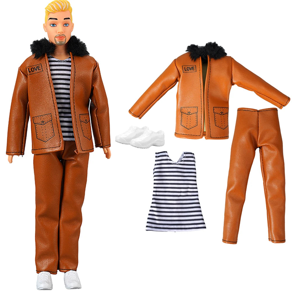 NK MIx 1/6 Doll Shoes Clothes 12 Inch Man Dolls Accessories 30CM Princess Doll Boots Fashion Leather Sneaker Slipper Gfit Toy JJ