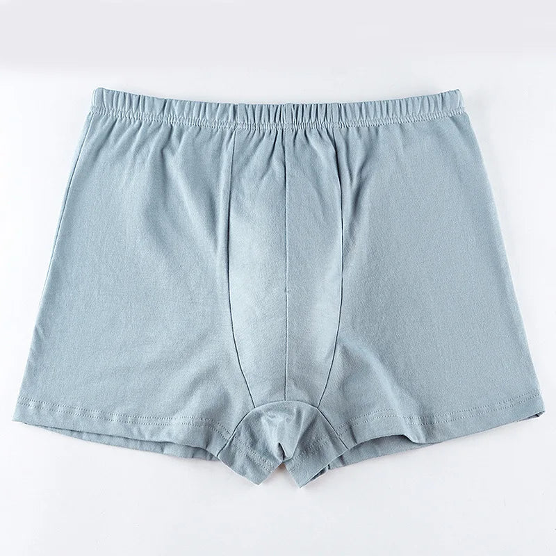 Cotton Men Panties Underpants Mens Boxers Loose Big Plus Size Shorts For Mens Pants Male Breathable Underwear Homewear  9XL 10XL