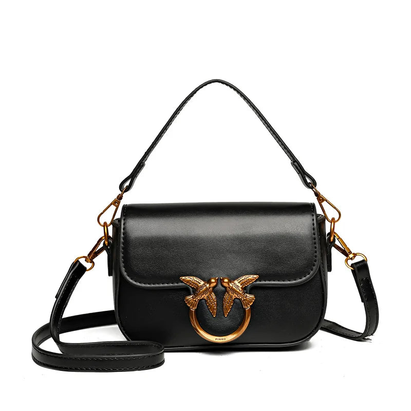 New Women's Large Capacity Bucket Bags with Wide Shoulder Strap Single Shoulder Handbag Drawstring Handheld Crossbody Bags