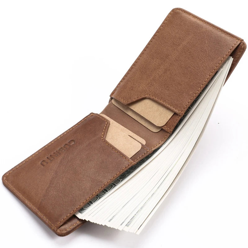 2025 New Gubintu Creative Wallet, Rfid Anti-Magnetic Multi-Functional Men's Us Dollar Wallet, Genuine Leather Wallet