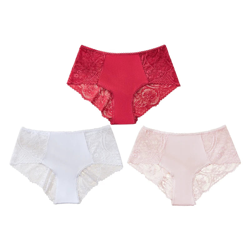 Plus Size Women's Sexy Panties S-4XL Wide Size Range Ultra-Thin Transparent Fabric Soft Comfortable Elegant Lady's Intimate Wear