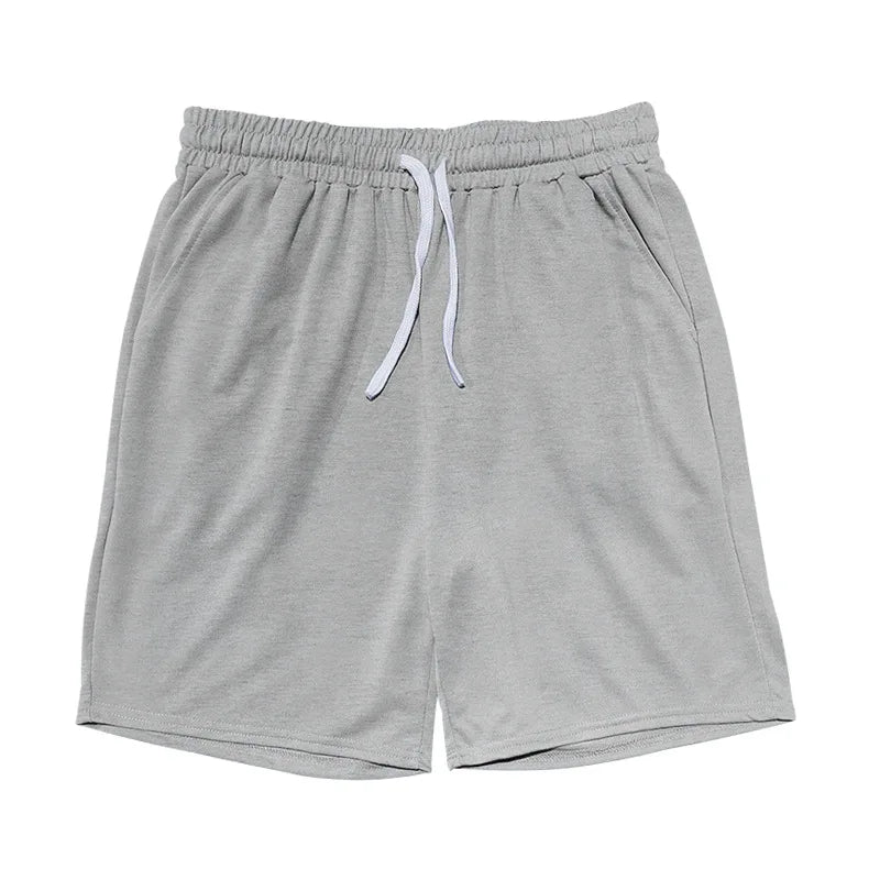 New 2026 Summer Men's Two Piece Sets Casual Loose Short Sleeve O Neck Tees and Shorts Tracksuits Men Stylish Solid Color Suits