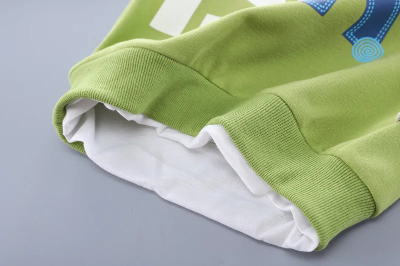 1-5T Boys' Fashion Set children's autumn clothes casual Girls'pullover Top and Pant Outfit for kids clothing two-piece sets