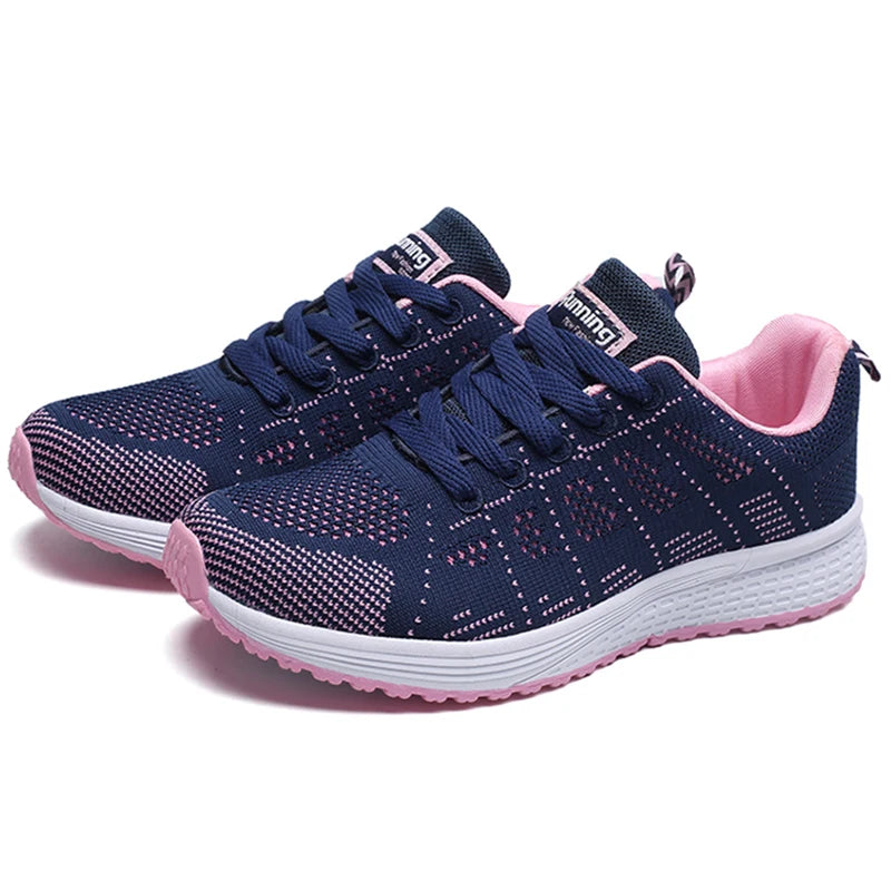 Women Sneakers Lightweight Women Sport Sneaker Breathe Casual White Shoes For Women Athletic Shoe Tennis Female Sports Shoes