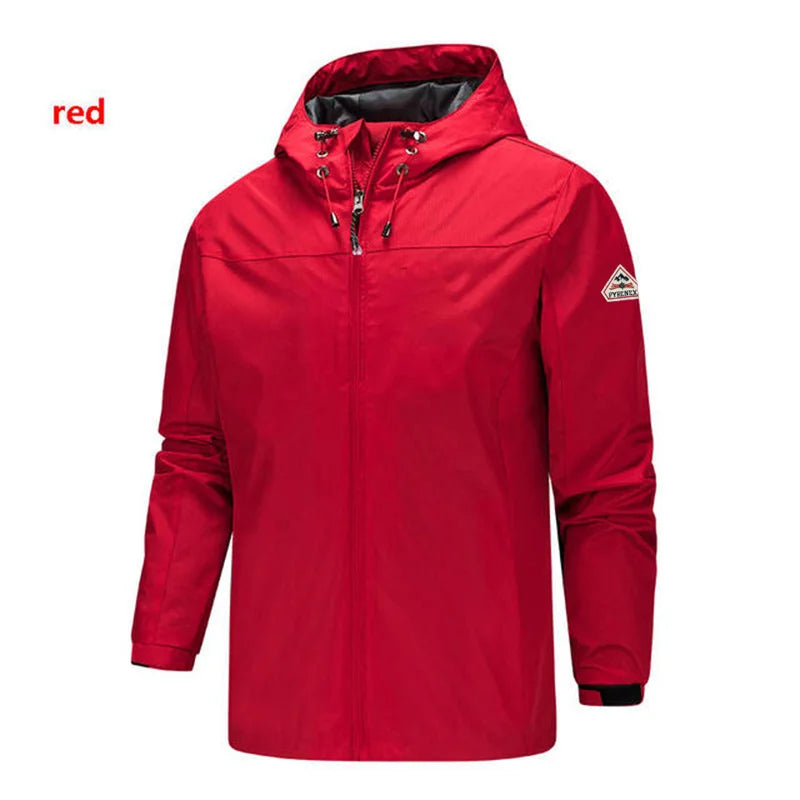 Spring Autumn Softshell Windbreaker Embroidery Pattern Men/Women Zipper Jacket Windproof Outdoor Mountaineering Sports For Coat