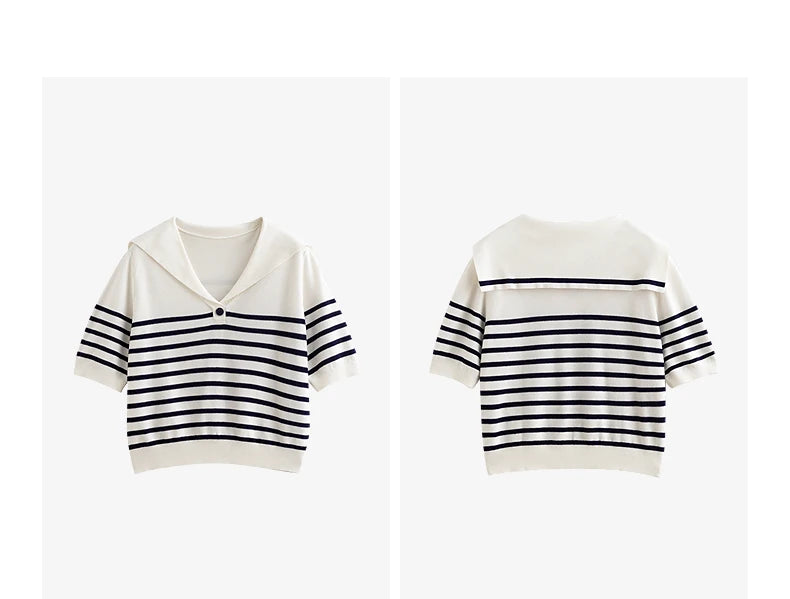 TOYOUTH  Women Knitwear 2025 Summer New Tops 8523015