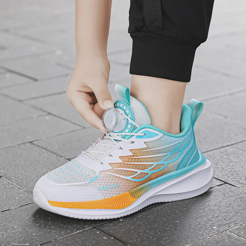 Children's Sneakers Boy Spring Autumn Causal Kid Running Walking Shoes Fashion Versatile Girls Tennis Shoes Soft Soled Hook Loop