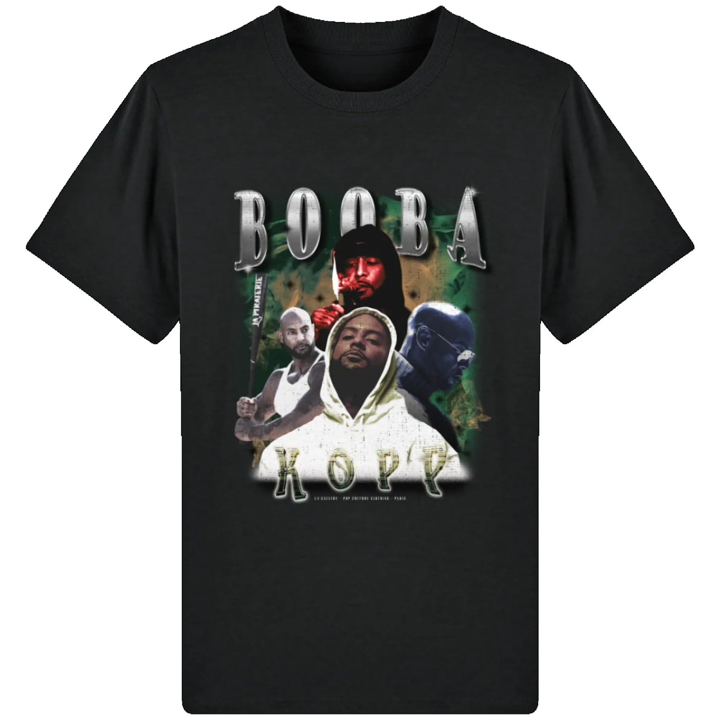 New B2O T-shirts Men Fashion Cotton BOOBA Printed Short Sleeve T Shirt Women Casual Harajuku Streetwear Tee Tops Men Clothing