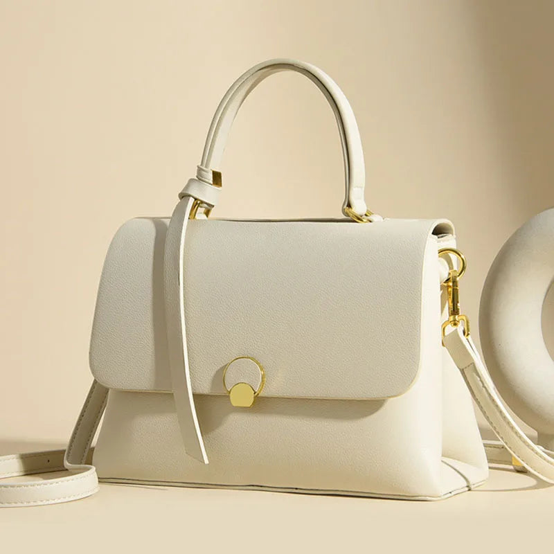 Fashionable Women's Bags, High-End Versatile Casual Bags, Trendy Textured Color-Blocked Handbags, Niche Shoulder and Crossbody Bags, a Great Choice for Gifting to Your Girlfriend
