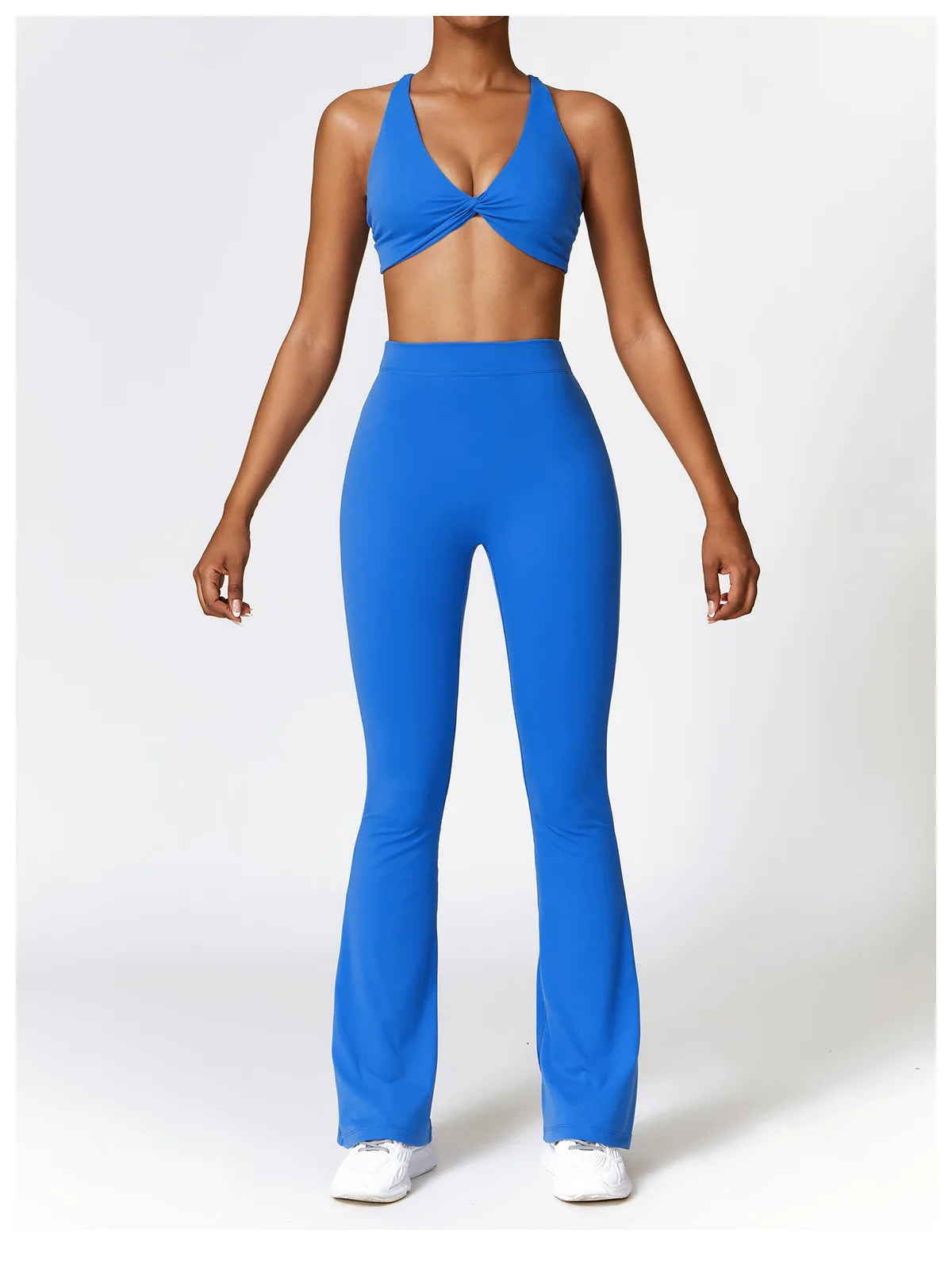 New Yoga Pants Flare Leggings Women High Waist Wide Leg Pants Women Gym Fitness Sports Flared Pant Dance Trousers V-shaped Hip