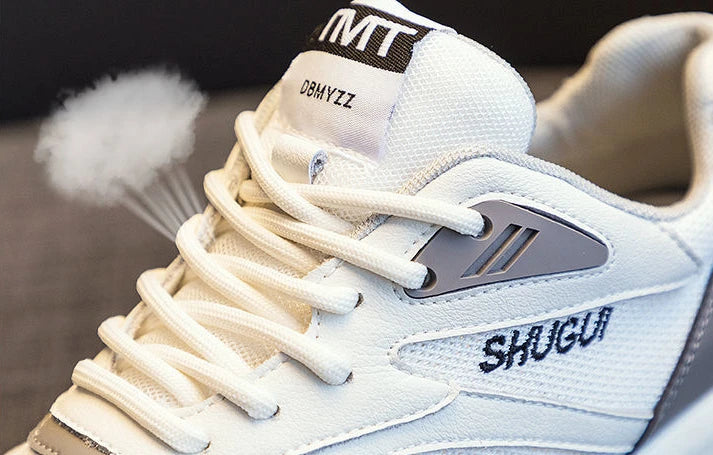 Flat Running Shoes for Women Casual Autumn Womens Sport Sneaker Chunky Cute Spring Fashion White Comfortable and Elegant 2025