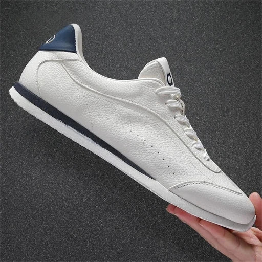 Non slip sneakers simple elegant style soft wear resistant sole lightweight breathable casual trainers for men women streetwear