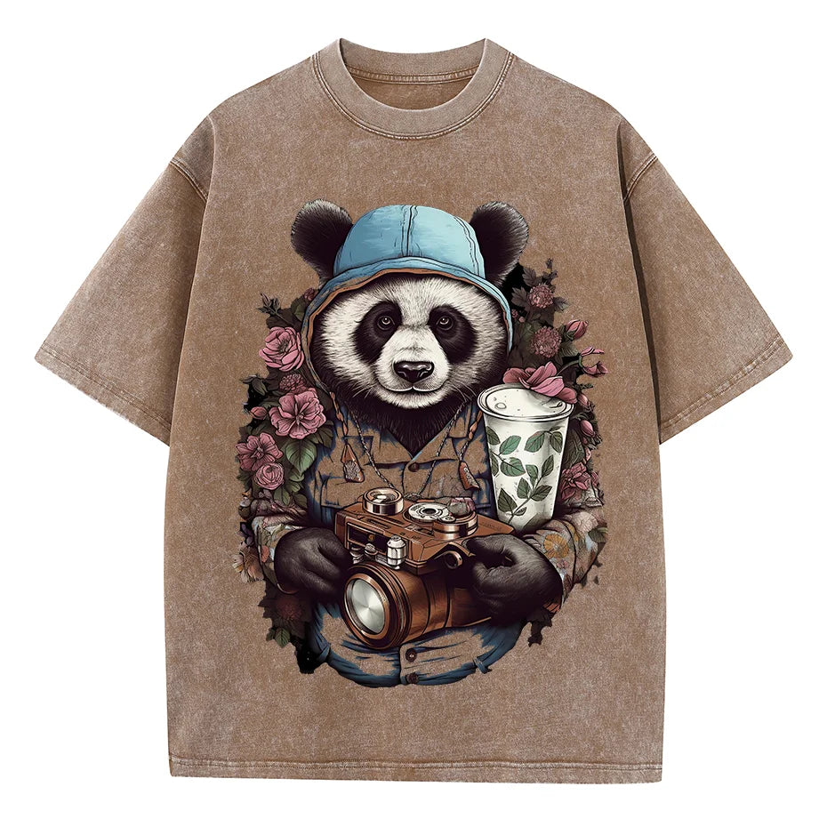 2023 Men Retro Washed T-Shirt Hip Hop Streetwear SOS Shadow Graphic T Shirt Summer Short Sleeve Tshirt Harajuku Tops Tees Cotton