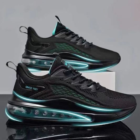 Men's Running Shoes Spring 2026 New Style Shock Absorption Air Cushion Sports Shoes Korean Version Heightening Fashion Casual...