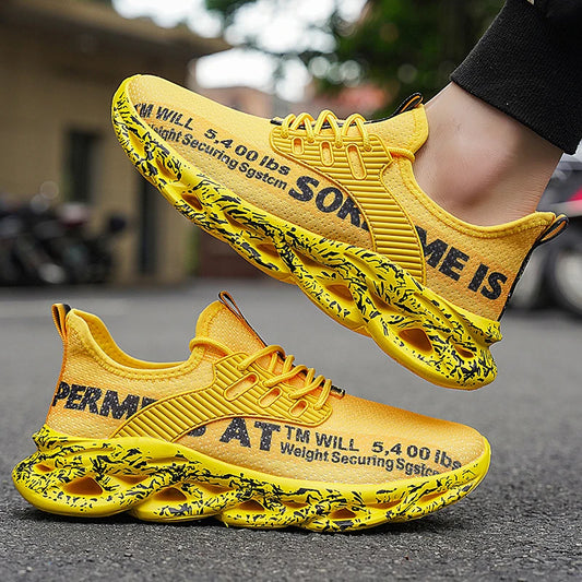 Men’s Sneakers Comfortable Breathable Platform Shoes Man Running Shoes Breathable Comfortable Fashion Walking Sneakers