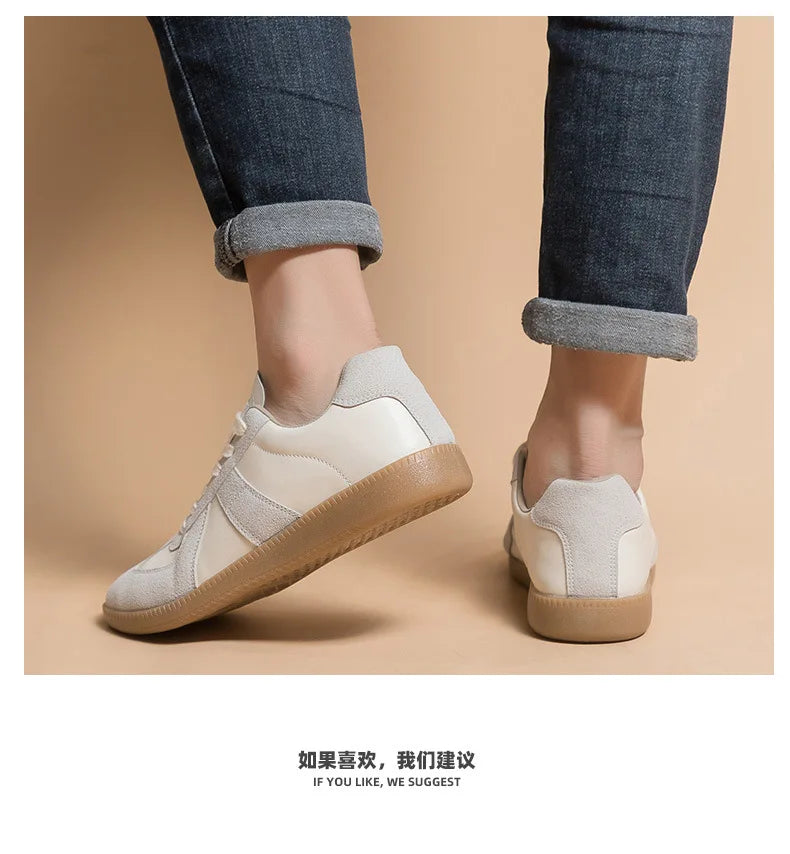 Asgard Women Casual Sneakers Outdoor Comfortable Flat Shoes Spring New Soft Sole Walking Shos Female Fashion Low-Top Sport Shoes