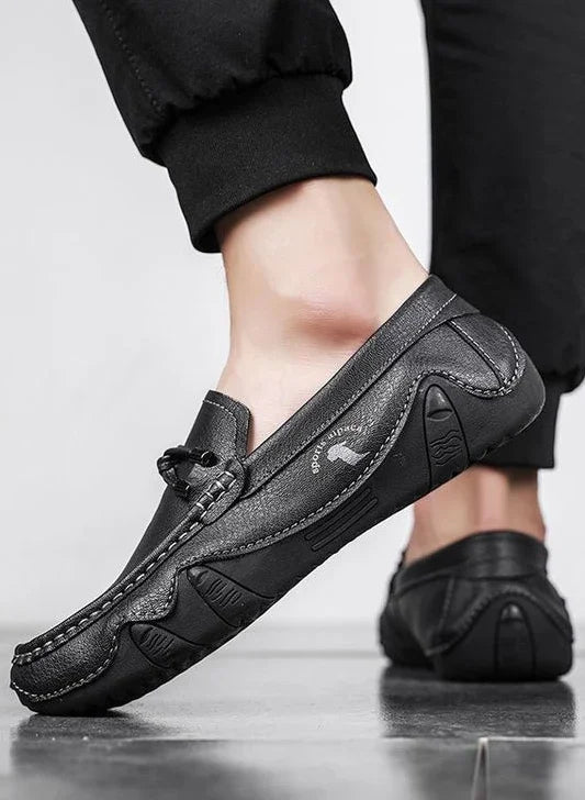 Man Casual Shoe Slip-on Loafers Leather Shoes for Men Retro Size 45 Common Designer Shipping Free Sale Luxury Elegant Low Price